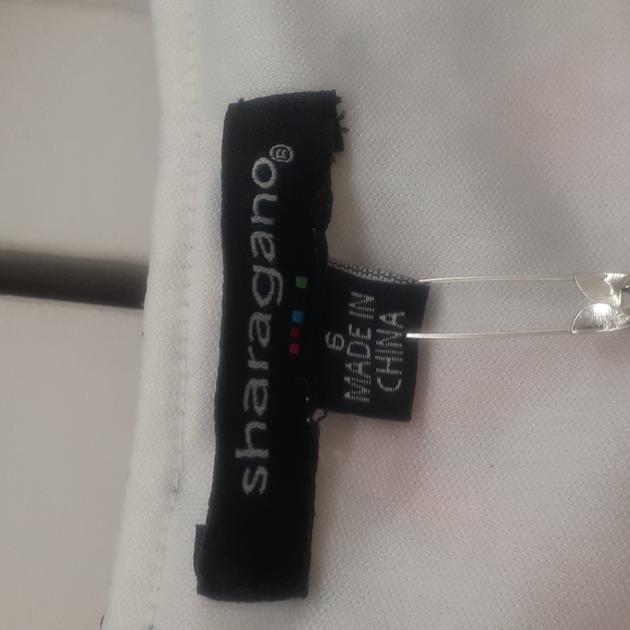 Sharagano Crochet Chevron Dress , size 6 Fit & Flare - Picture 6 of 8